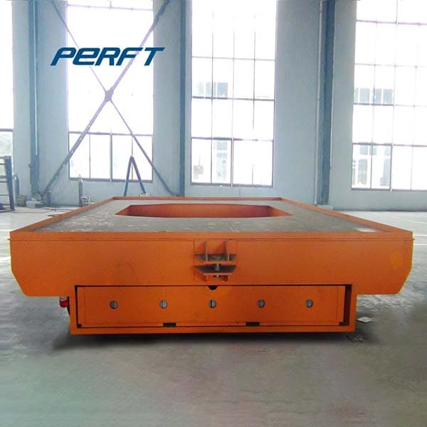 rail transfer carts on cement floor 30 ton